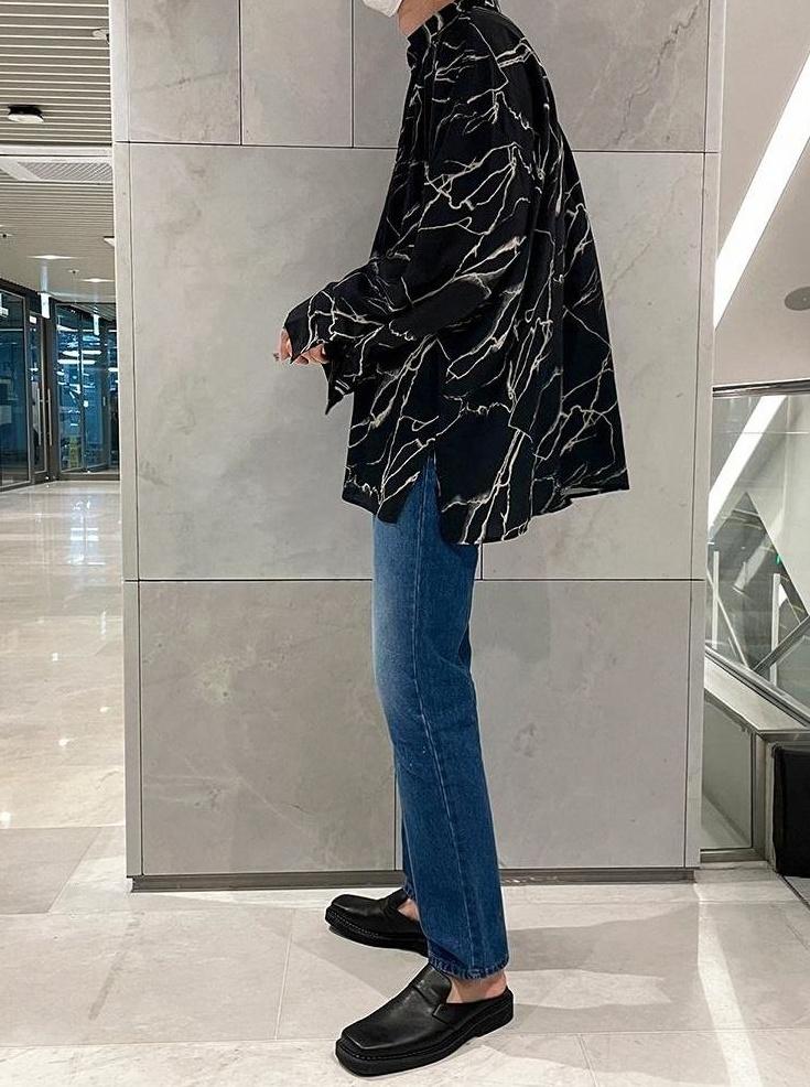 Trendy Loosefit Long Sleeve Shirt