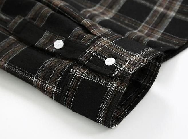 Trendy Plaid Casual Shirt
