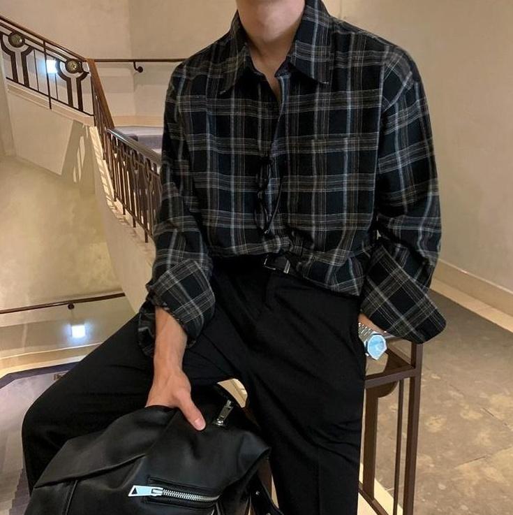Trendy Plaid Casual Shirt