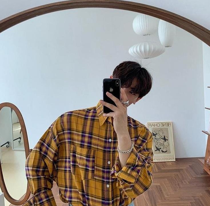 Trendy Plaid Long Sleeve Shirt