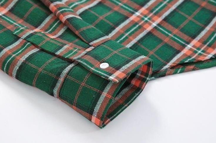 Trendy Plaid Long Sleeve Shirt
