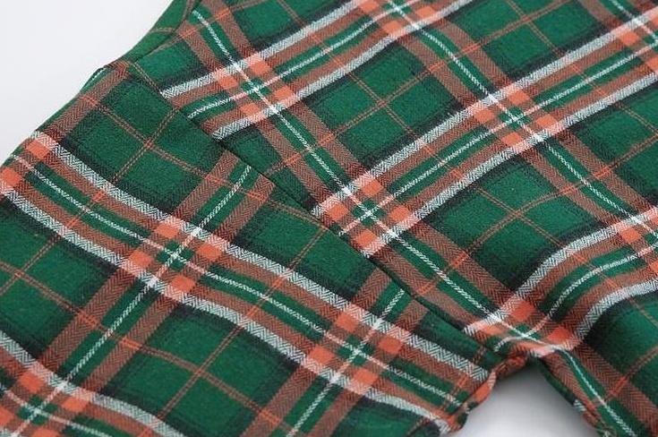 Trendy Plaid Long Sleeve Shirt