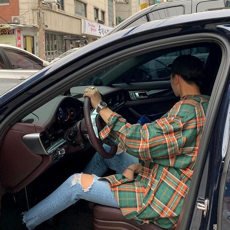 Trendy Plaid Long Sleeve Shirt