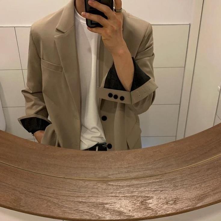 Trendy Relaxed Fit Blazer Jacket