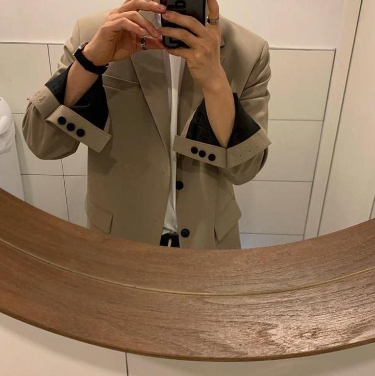 Trendy Relaxed Fit Blazer Jacket