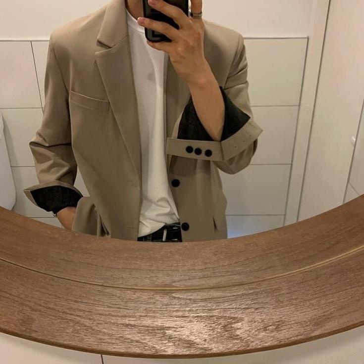 Trendy Relaxed Fit Blazer Jacket