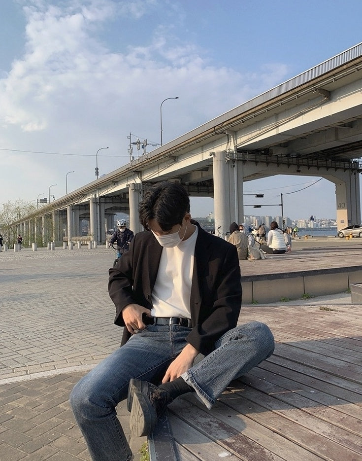 Trendy Relaxed Fit Denim Pants