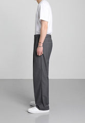 Trendy Relaxed Fit Wide Leg Trousers