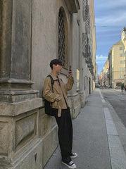 Trendy Short Casual Jacket Korean Style Fashion