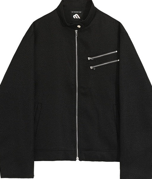 Trendy Short Stand Collar Jacket