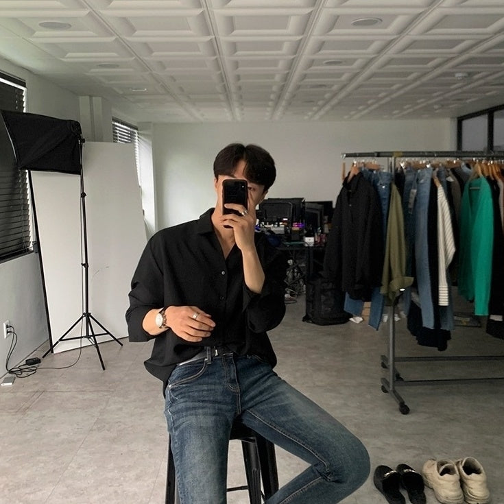 Trendy Slim Denim Pants