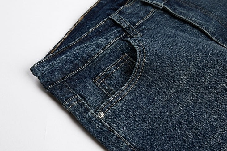 Trendy Slim Denim Pants