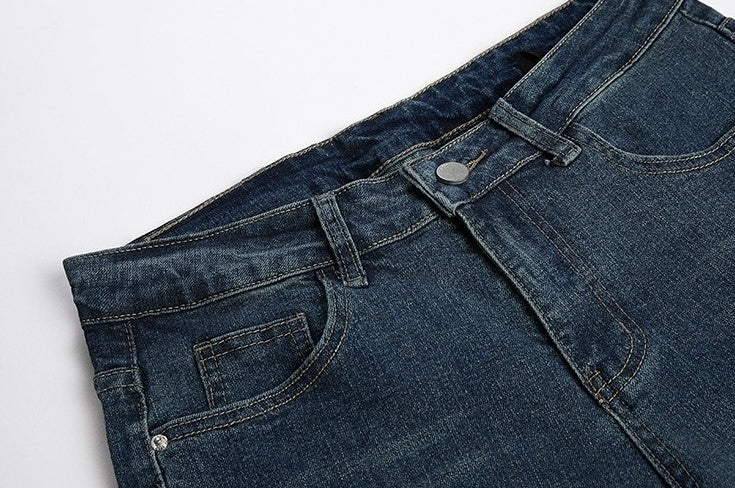 Trendy Slim Denim Pants