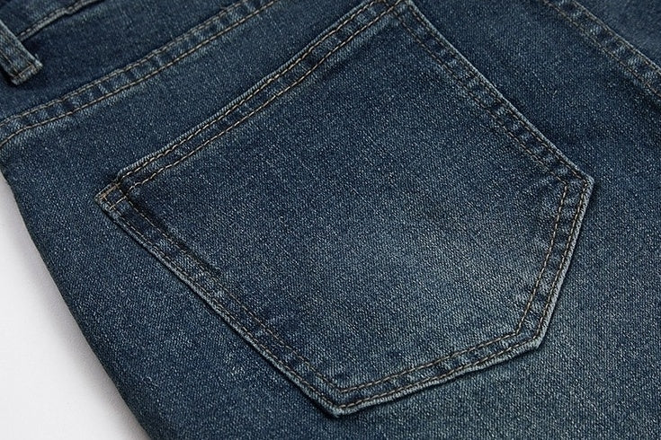 Trendy Slim Denim Pants