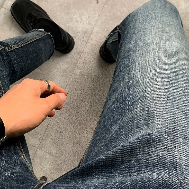 Trendy Slim Denim Pants