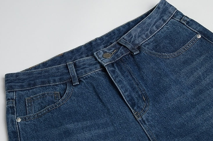 Trendy Slim Fit Cropped Jeans
