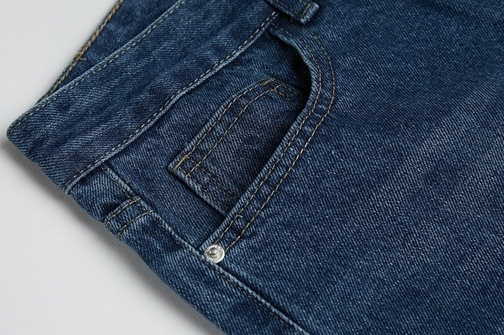 Trendy Slim Fit Cropped Jeans