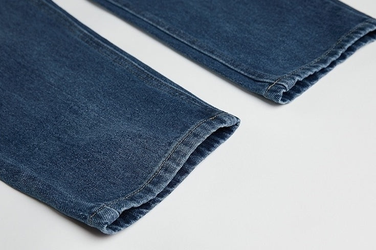 Trendy Slim Fit Cropped Jeans