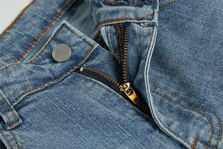 Trendy Slim Fit Denim Pants