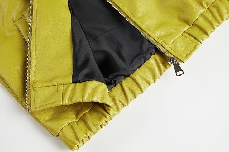 Trendy Street Style Biker Jacket
