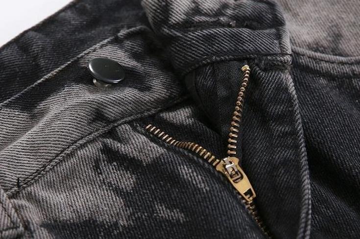 Trendy Tiedye Washed Denim Pants