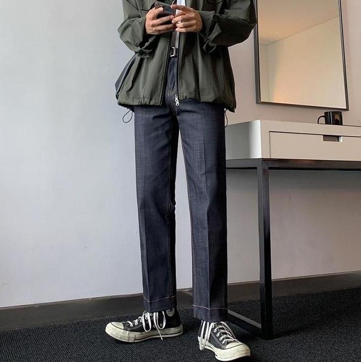 Trendy Washed Relaxed Fit Jeans