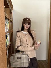 Trendy Winter Cardigan Sweater Jacket