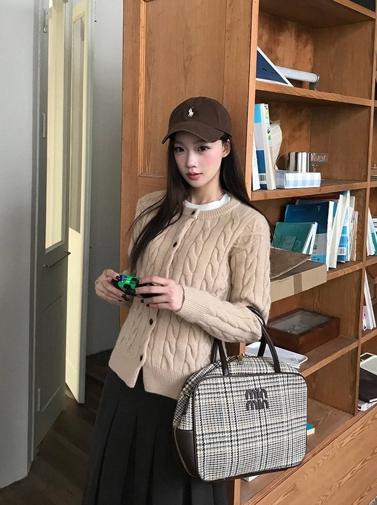 Trendy Winter Cardigan Sweater Jacket