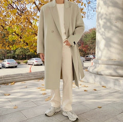 Trendy Coat In Thick Fabric