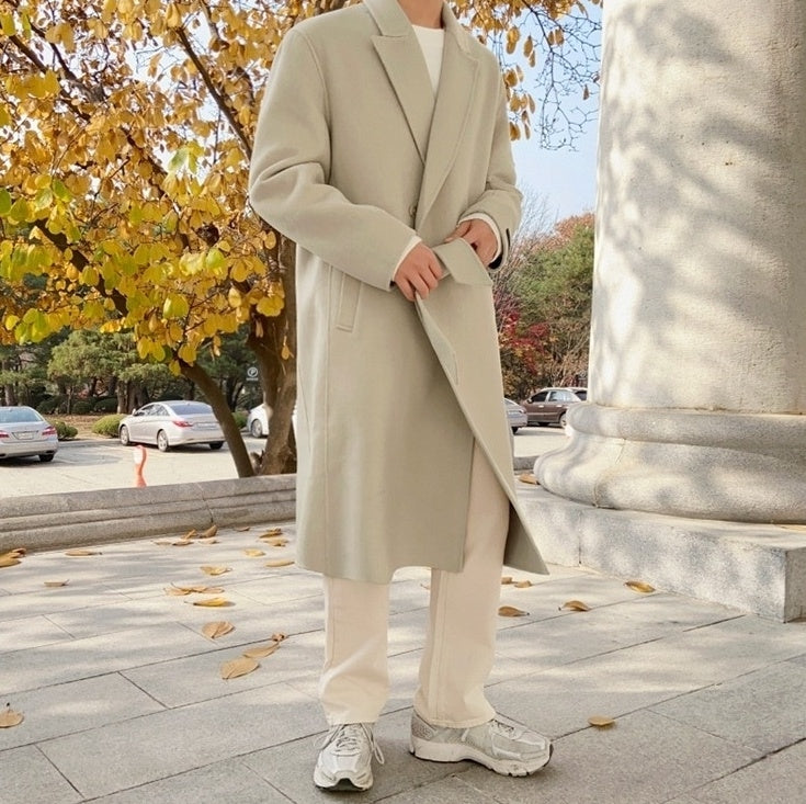 Trendy Coat In Thick Fabric