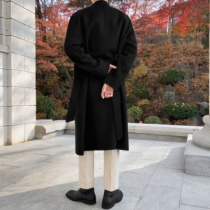 Trendy Coat In Thick Fabric