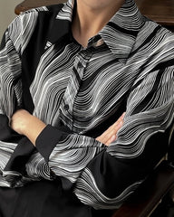 Unique Floral Long Sleeve Shirt