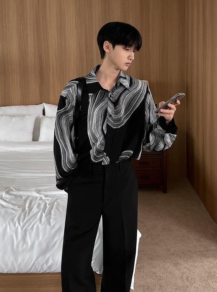 Unique Floral Long Sleeve Shirt