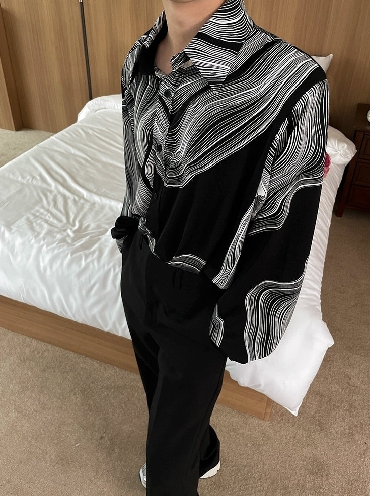 Unique Floral Long Sleeve Shirt