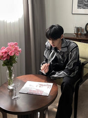 Unique Floral Long Sleeve Shirt