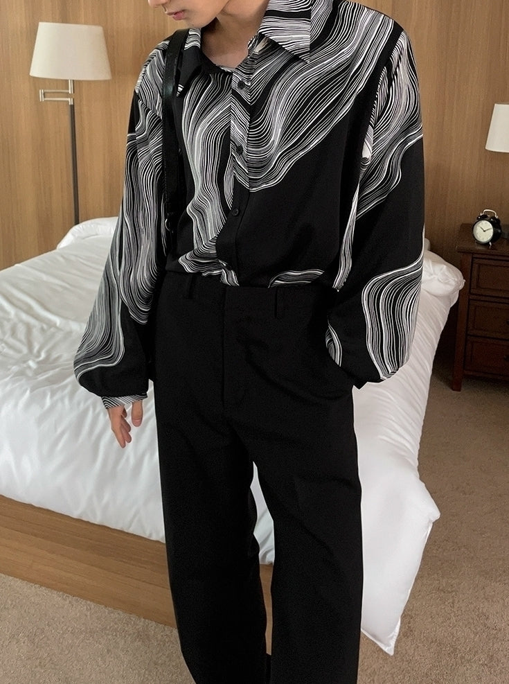 Unique Floral Long Sleeve Shirt