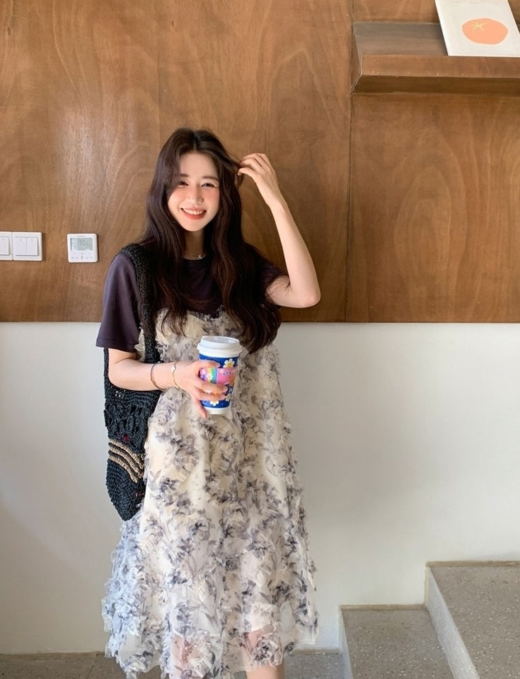 Unique Layered Casual Aline Dress