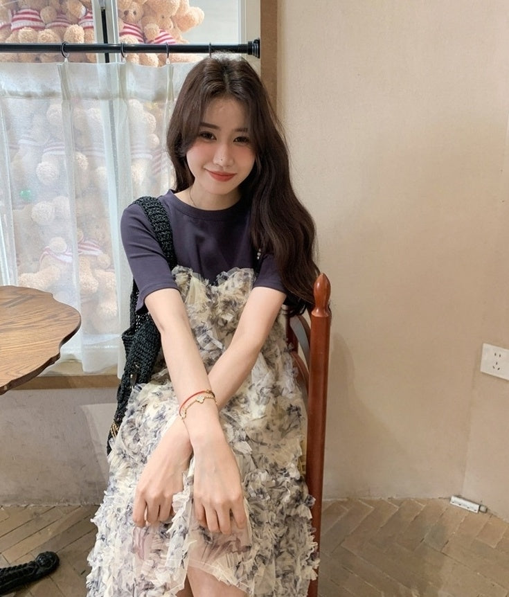 Unique Layered Casual Aline Dress