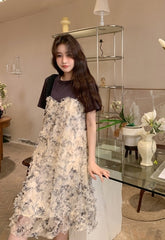 Unique Layered Casual Aline Dress