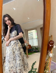 Unique Layered Casual Aline Dress