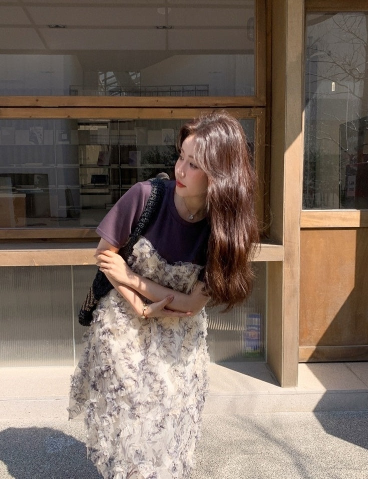 Unique Layered Casual Aline Dress