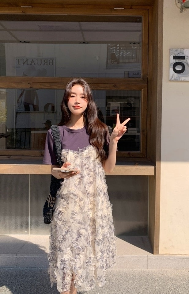 Unique Layered Casual Aline Dress