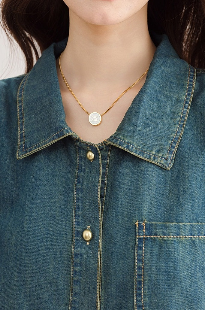 Vintage Denim Sleeveless Top