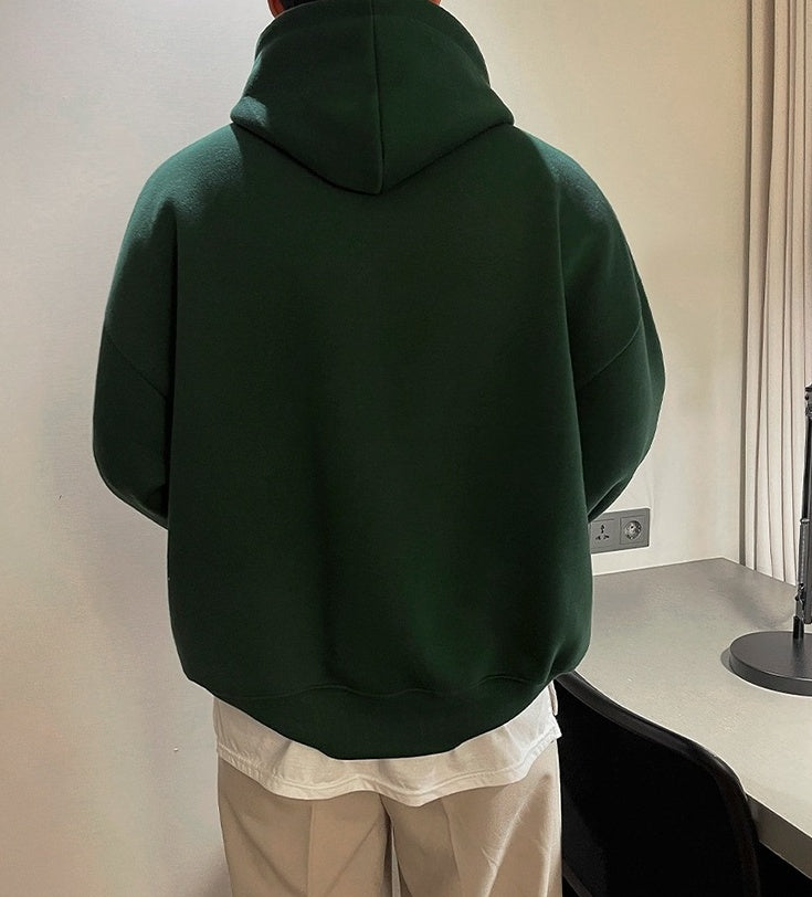 Vintage Embroidered Hoodie Pullover