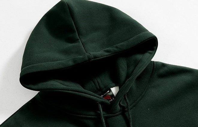 Vintage Embroidered Hoodie Pullover