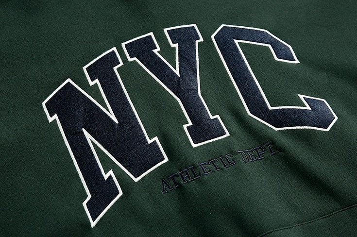 Vintage Embroidered Hoodie Pullover