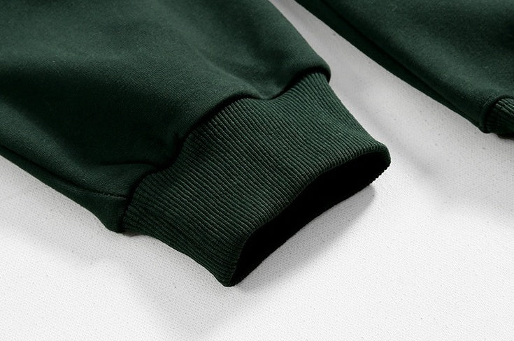 Vintage Embroidered Hoodie Pullover
