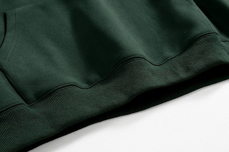 Vintage Embroidered Hoodie Pullover