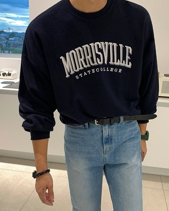 Vintage Embroidered Pullover Sweater