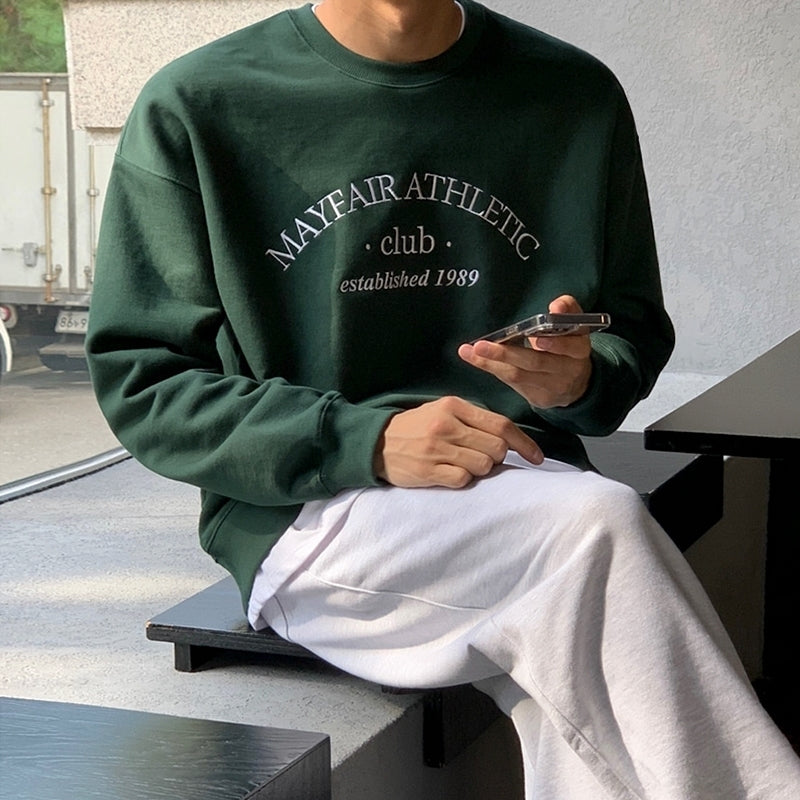 Vintage Embroidered Pullover Sweater